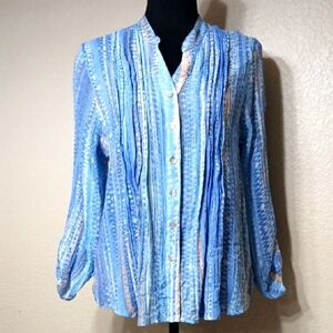 RUBY RED Button Down Shirt